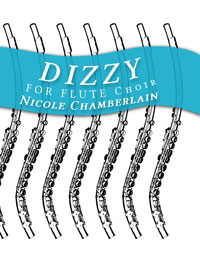 Dizzy for flute ensemble