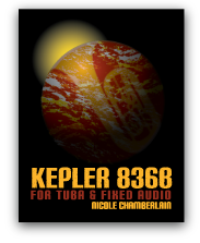Kepler 836b for tuba and fixed audio