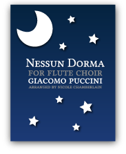 Nessun Dorma from Turandot for flute choir