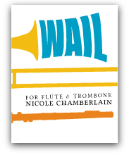 Wail for flute and trombone