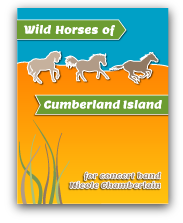 Wild Horses of Cumberland Island for concert band