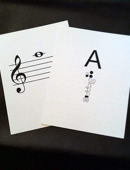 Flute Flash Cards